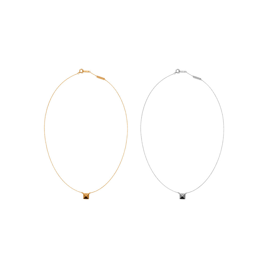 Pyramid Studs Necklace