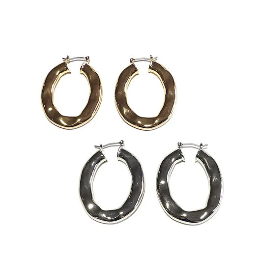 Oval Hoop Pierce