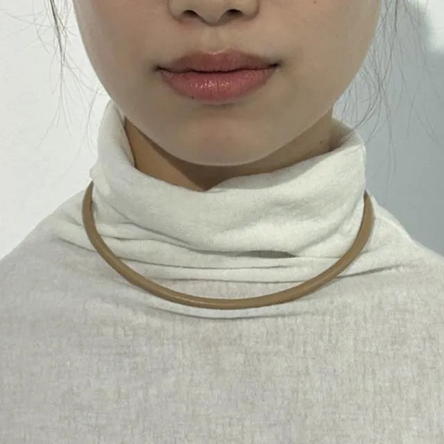 Leather Choker Necklace