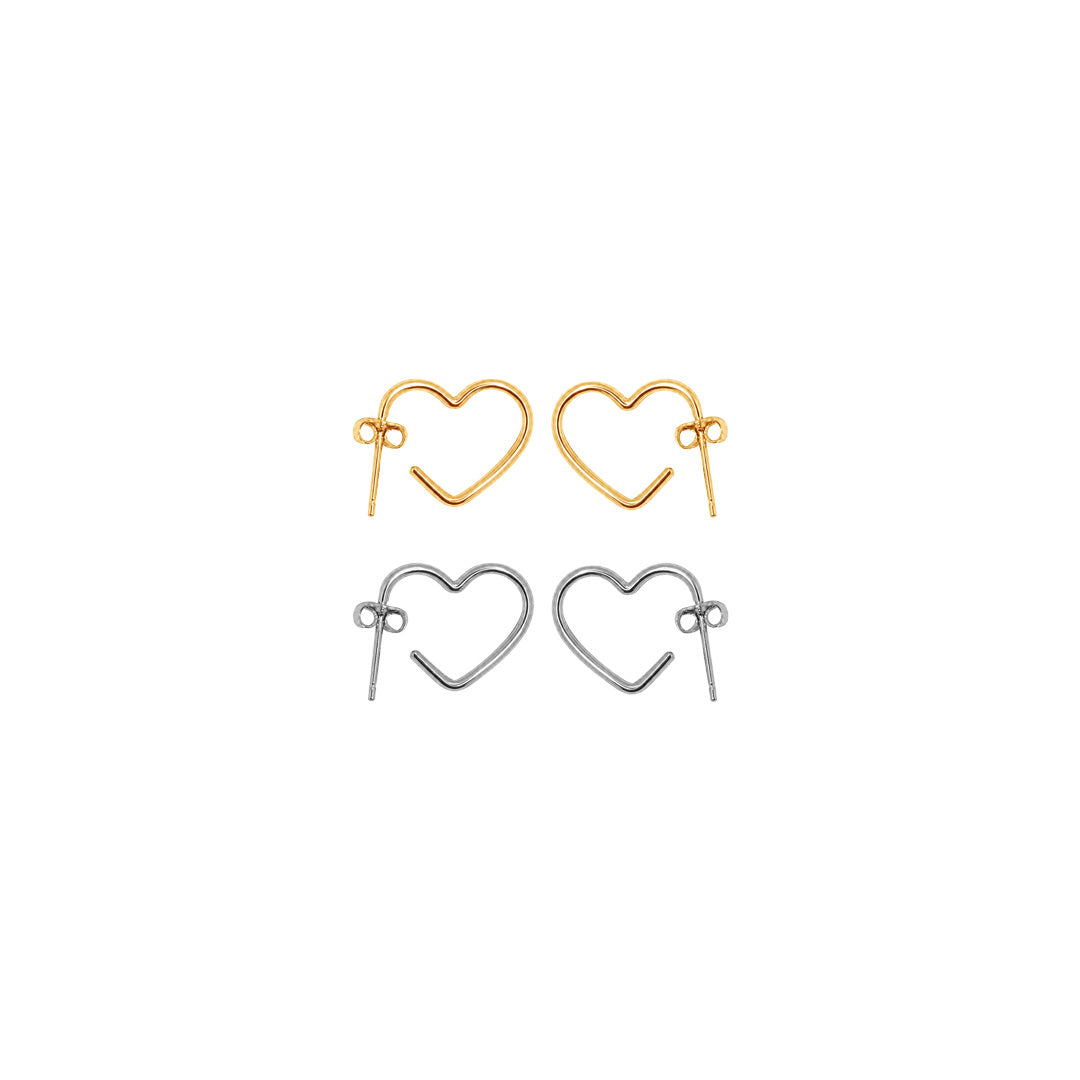 Heart Hoop Pierce