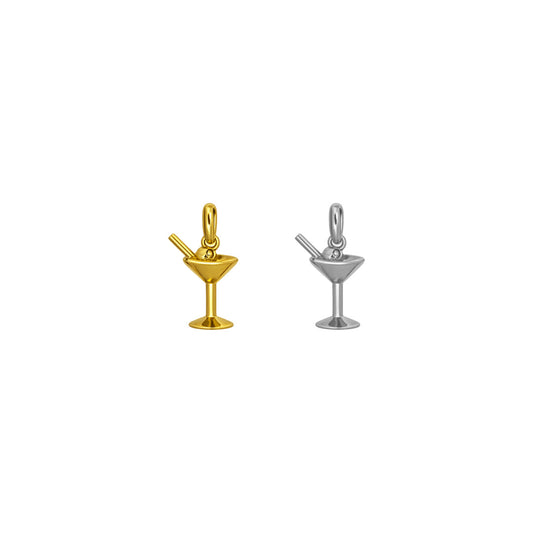 Martini Glass Charm